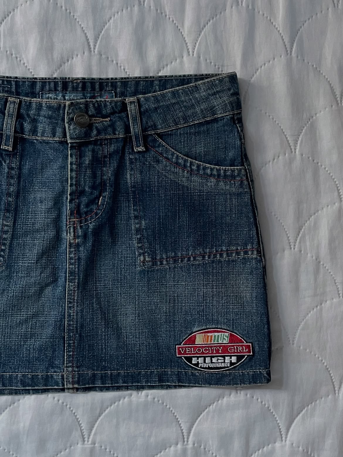 Mini Saia Jeans Y2K