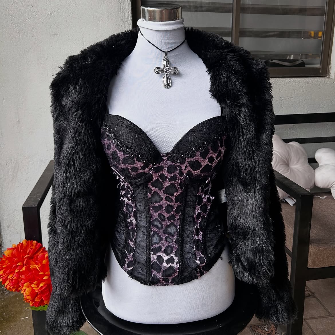 Corset Basico Vinho Garimpo