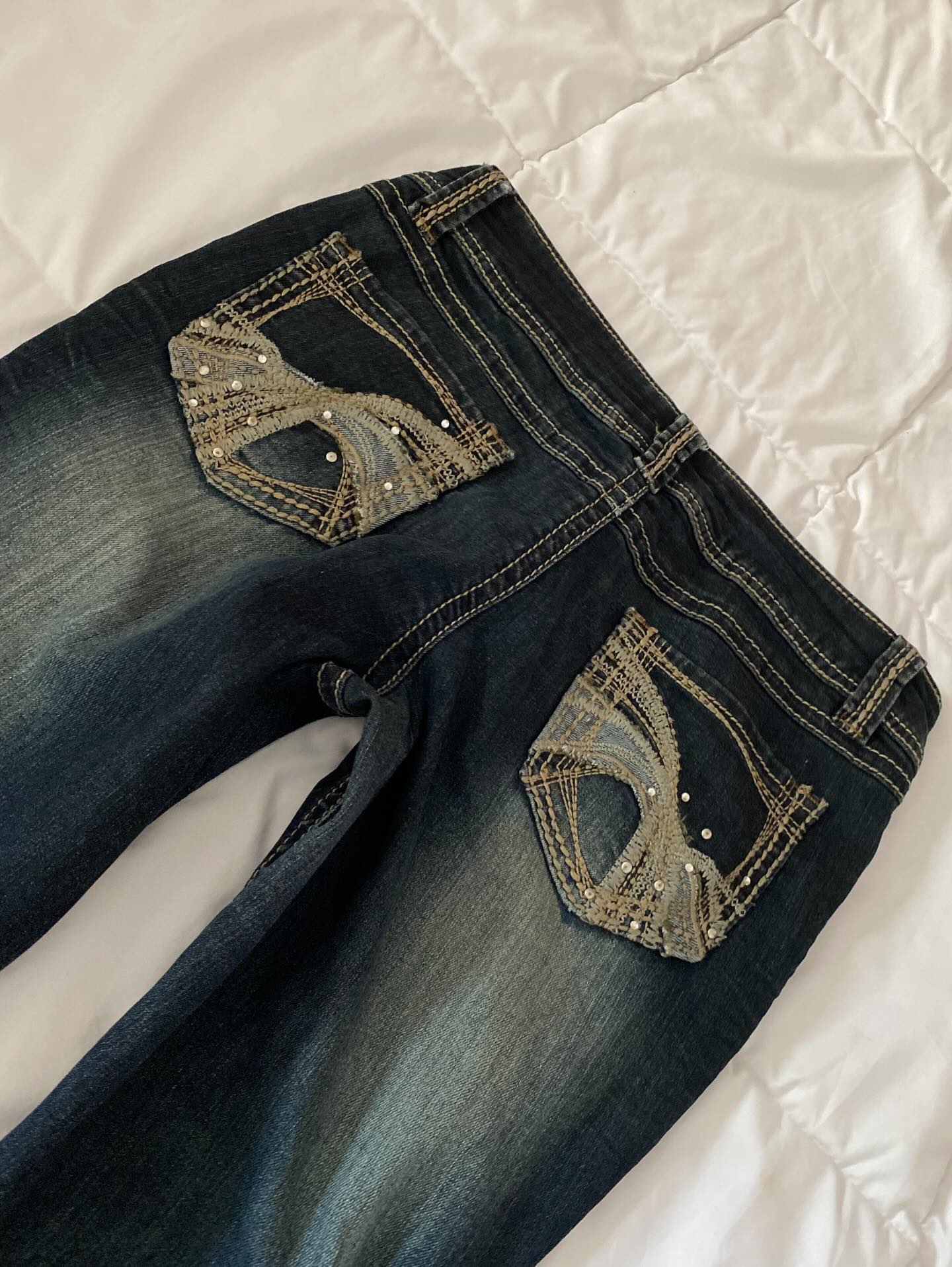 Calça Jeans Lowrise Y2K Garimpo