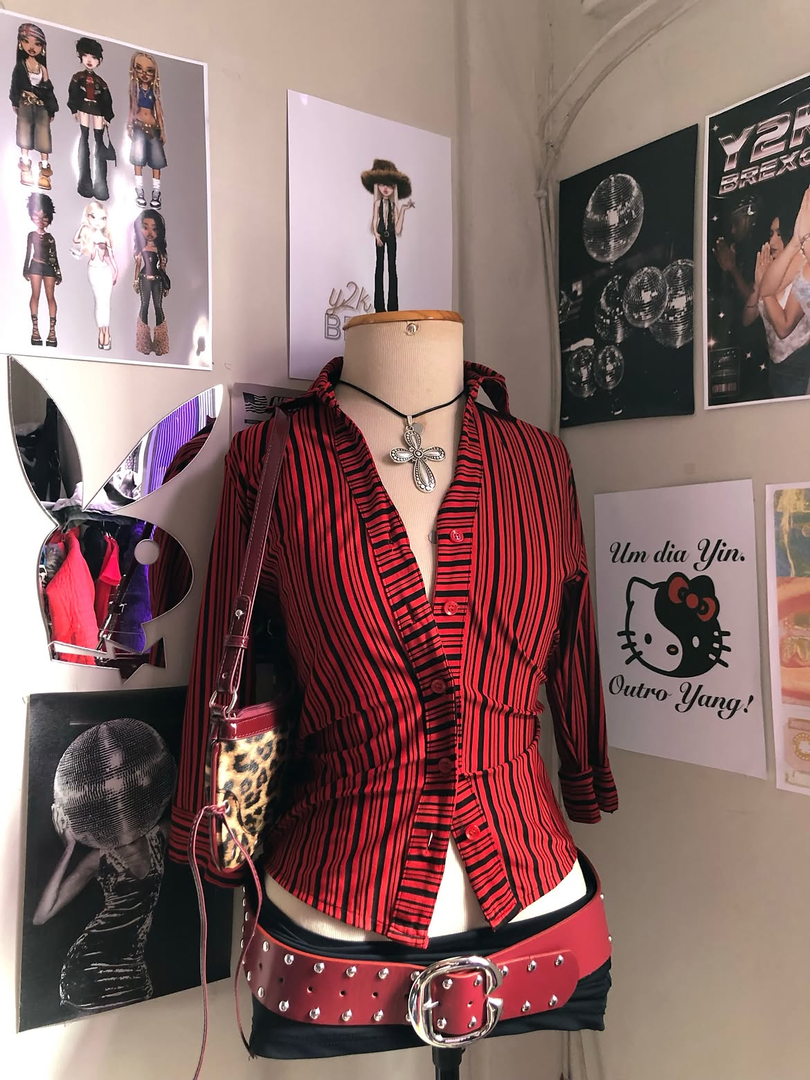 Blusa Office Red Garimpo